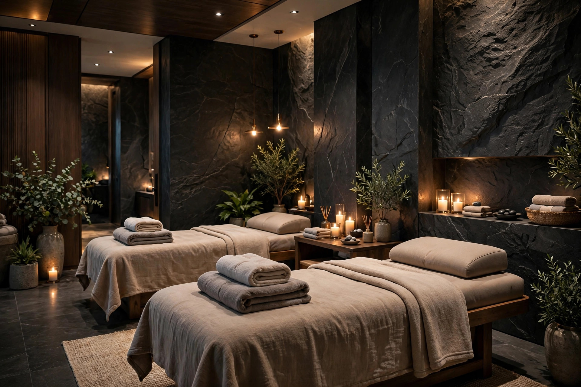 Illustrative image — spa at a luxury development