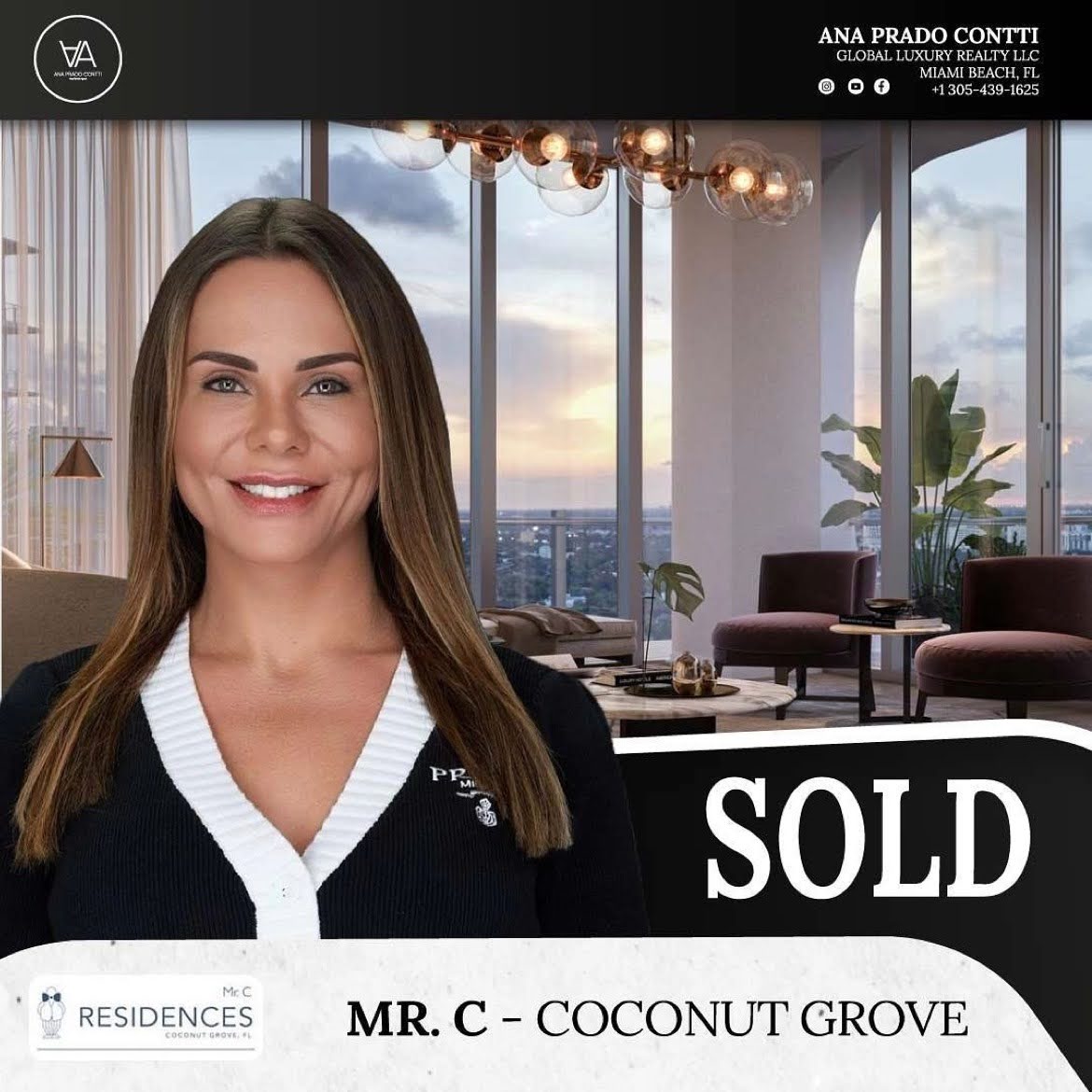 Mr. C Residences, Coconut Grove — sold property
